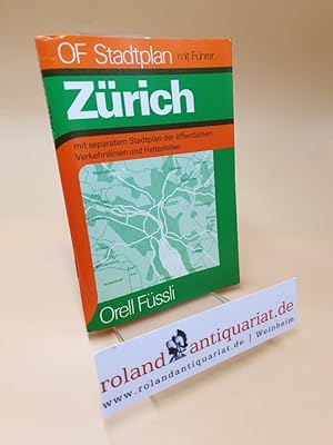 Bild des Verkufers fr Zrich : offizieller Stadtplan zum Verkauf von Roland Antiquariat UG haftungsbeschrnkt