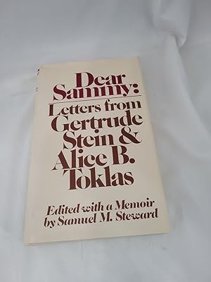 Immagine del venditore per Dear Sammy: Letters from Gertrude Stein and Alice B. Toklas venduto da Third Person Books