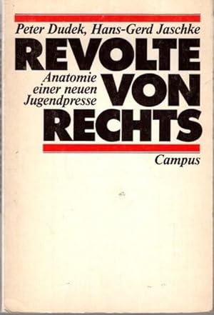 Immagine del venditore per Revolte von rechts : Anatomie einer neuen Jugendpresse. venduto da nika-books, art & crafts GbR