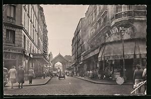 Carte postale Levallois-Perret, Rue Henri-Barbusse