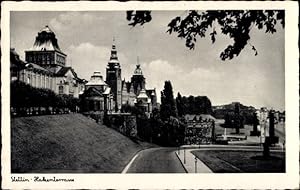 Ansichtskarte / Postkarte Szczecin Stettin Pommern, Hakenterrasse, Straße