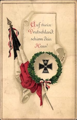 Fahne Flagge Militaria Ein Deutscher Gruß Adler  Deutschland  Neu # 368 