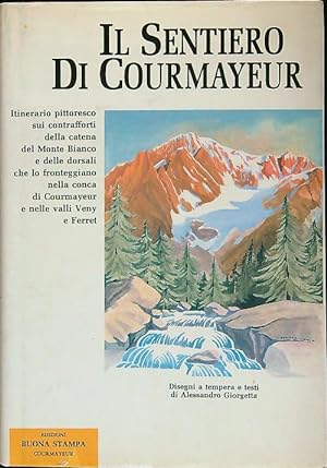 Il sentiero di Courmayeur