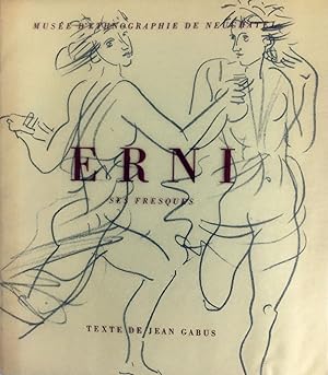 Image du vendeur pour Les Fresques de Hans Erni ou la Part du Peintre en Ethnographie. mis en vente par Librairie In-Quarto