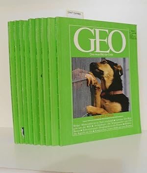 Seller image for geo das neue Bild der Erde Heft 1-5 und heft 7-10 for sale by ralfs-buecherkiste