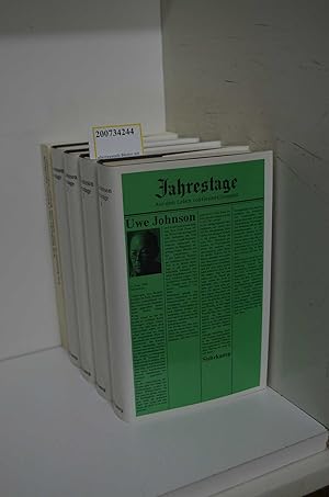 Jahrestage. Aus dem Leben von Gesine Cresspahl. Frankfurt: Suhrkamp, 1983-1996. 4 Bände, 1891 Sei...
