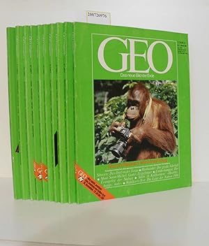 Seller image for geo das neue Bild der Erde Hefte 1-2, 4-8 und 10-12 for sale by ralfs-buecherkiste