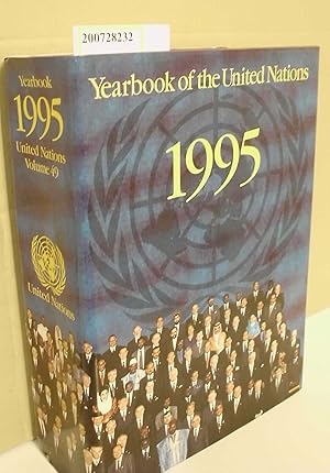 Bild des Verkufers fr Yearbook of the United Nations 1995 Volume 49 zum Verkauf von ralfs-buecherkiste