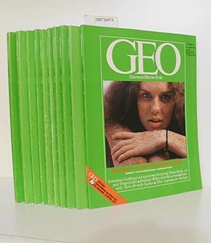 Seller image for Geo das neue Bild der Erde Zeitschrift Hefte 1-4, 6-9, 11 und 12 for sale by ralfs-buecherkiste