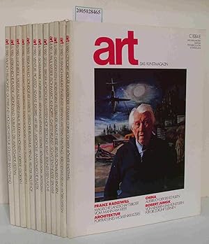 art Das Kunstmagazin kompletter Jahrgang 1980 12 Hefte