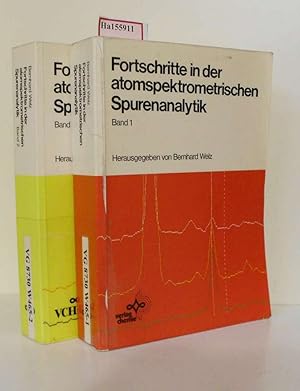 Image du vendeur pour Fortschritte in der atomspektrometrischen Spurenanalytik. 2 Bde. mis en vente par ralfs-buecherkiste
