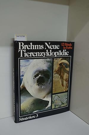 Image du vendeur pour Brehms neue Tierenzyklopdie Teil: Bd. 3., Sugetiere : 3 mis en vente par ralfs-buecherkiste