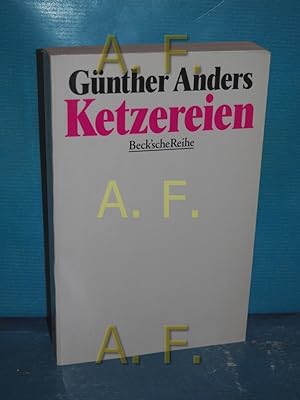 Seller image for Ketzereien Beck'sche Reihe 1165 for sale by Antiquarische Fundgrube e.U.
