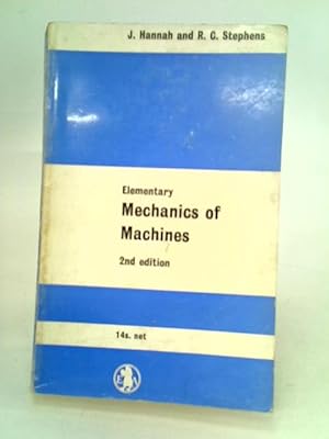 Seller image for Mechanics of Machines: Elementary Theory and Examples for sale by World of Rare Books