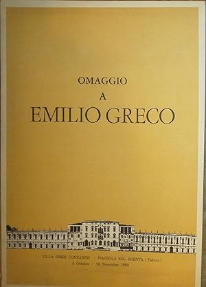 OMAGGIO A EMILIO GRECO