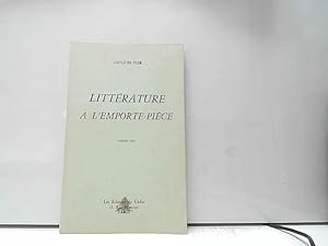 Seller image for Littrature  l'emporte-pice for sale by JLG_livres anciens et modernes