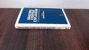 Immagine del venditore per Analysing Everyday Explanation: A Casebook of Methods venduto da BoundlessBookstore