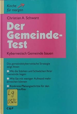 Image du vendeur pour Der Gemeindetest. Kybernetisch Gemeinde bauen. mis en vente par Antiquariat Bookfarm