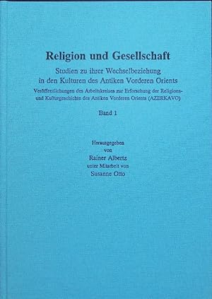 Seller image for Religion und Gesellschaft; Bd. 1. (= Alter Orient und Altes Testament ; Bd. 248) for sale by Antiquariat Bookfarm