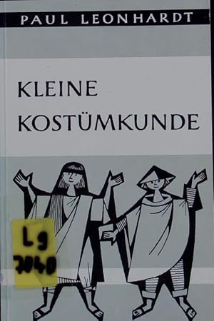 Seller image for Kleine Kostmkunde. for sale by Antiquariat Bookfarm