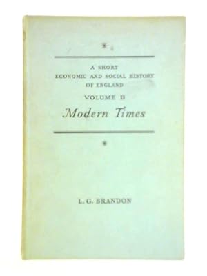 Seller image for England: Modern Times - Book 2 for sale by World of Rare Books