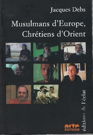 Seller image for 'Musulmans D''europe , Chrtiens D''orient' for sale by DRBOOKS