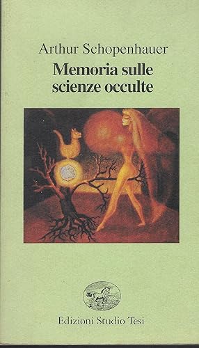 Bild des Verkufers fr Memoria Sulle Scienze Occulte zum Verkauf von DRBOOKS