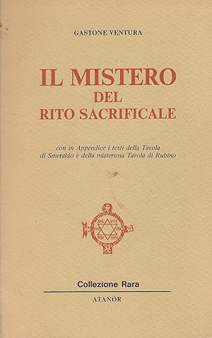 Seller image for Il Mistero Del Rito Sacrificale for sale by DRBOOKS