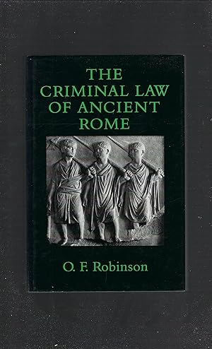 Image du vendeur pour The Criminal Law Of Ancient Rome mis en vente par DRBOOKS