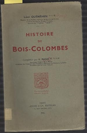 Image du vendeur pour Histoire De Bois-Colombes mis en vente par DRBOOKS