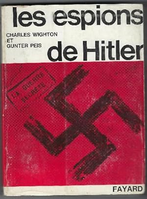 Immagine del venditore per Les Espions De Hitler venduto da DRBOOKS