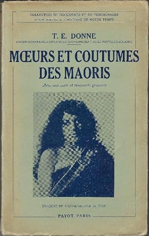 Imagen del vendedor de Moeurs Et Coutumes Des Maoris a la venta por DRBOOKS