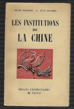 Seller image for Les Institutions De La Chine for sale by DRBOOKS