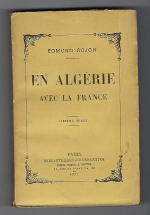 Imagen del vendedor de En Algrie Avec La France a la venta por DRBOOKS
