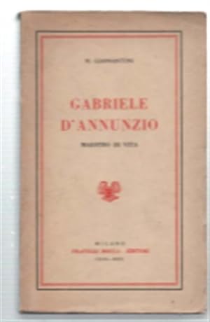 Seller image for Gabriele D''annunzio. Maestro Di Vita' for sale by DRBOOKS