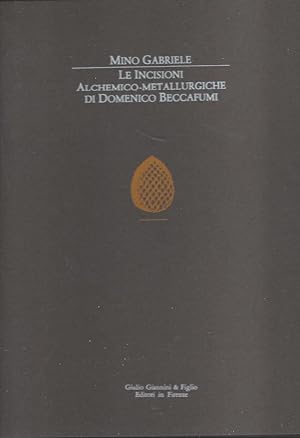 Imagen del vendedor de Le Incisioni Alchemico-Metallurgiche Di Domenico Beccafumi a la venta por DRBOOKS