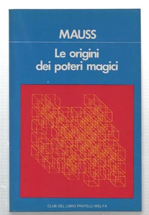 Imagen del vendedor de L''origine Dei Poteri Magigi E Altgri Saggi Di Sociologia Religiosa' a la venta por DRBOOKS