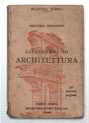 Imagen del vendedor de Dizionario Di Architettura a la venta por DRBOOKS