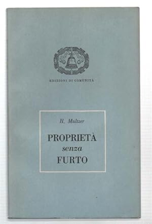 Seller image for Propriet Senza Furto for sale by DRBOOKS