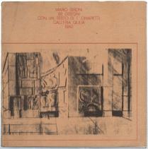 Imagen del vendedor de Mario Sironi 89 Disegni Con Un Testo Di T. Chiaretti. Galleria Giulia 1980 a la venta por DRBOOKS