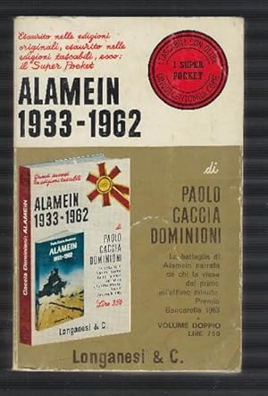 Immagine del venditore per Alamein 1933- 1962 venduto da DRBOOKS