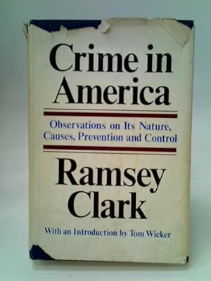 Bild des Verkufers fr Crime in America zum Verkauf von World of Rare Books