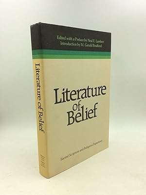 Seller image for LITERATURE OF BELIEF: Sacred Scripture and Religious Experience for sale by Kubik Fine Books Ltd., ABAA