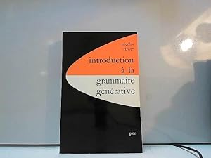 Imagen del vendedor de Introduction  la grammaire gnrative a la venta por JLG_livres anciens et modernes