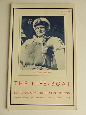 Bild des Verkufers fr The Life-Boat, [the journal of the Royal National Life-boat Institution]. no.399. March 1962 zum Verkauf von McLaren Books Ltd., ABA(associate), PBFA