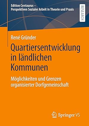 Seller image for Quartiersentwicklung in laendlichen Kommunen for sale by moluna