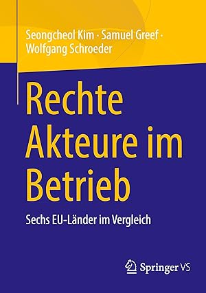Seller image for Rechte Akteure im Betrieb for sale by moluna