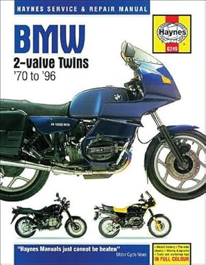 Seller image for BMW 2-valve twins (70-96) Haynes Repair Manual for sale by AHA-BUCH GmbH