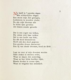 Verzen. Met een Voorreden van L. van Deyssel. (1e druk 1898).