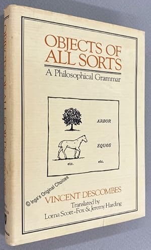 Imagen del vendedor de Objects of All Sorts: A Philosophical Grammar a la venta por Inga's Original Choices